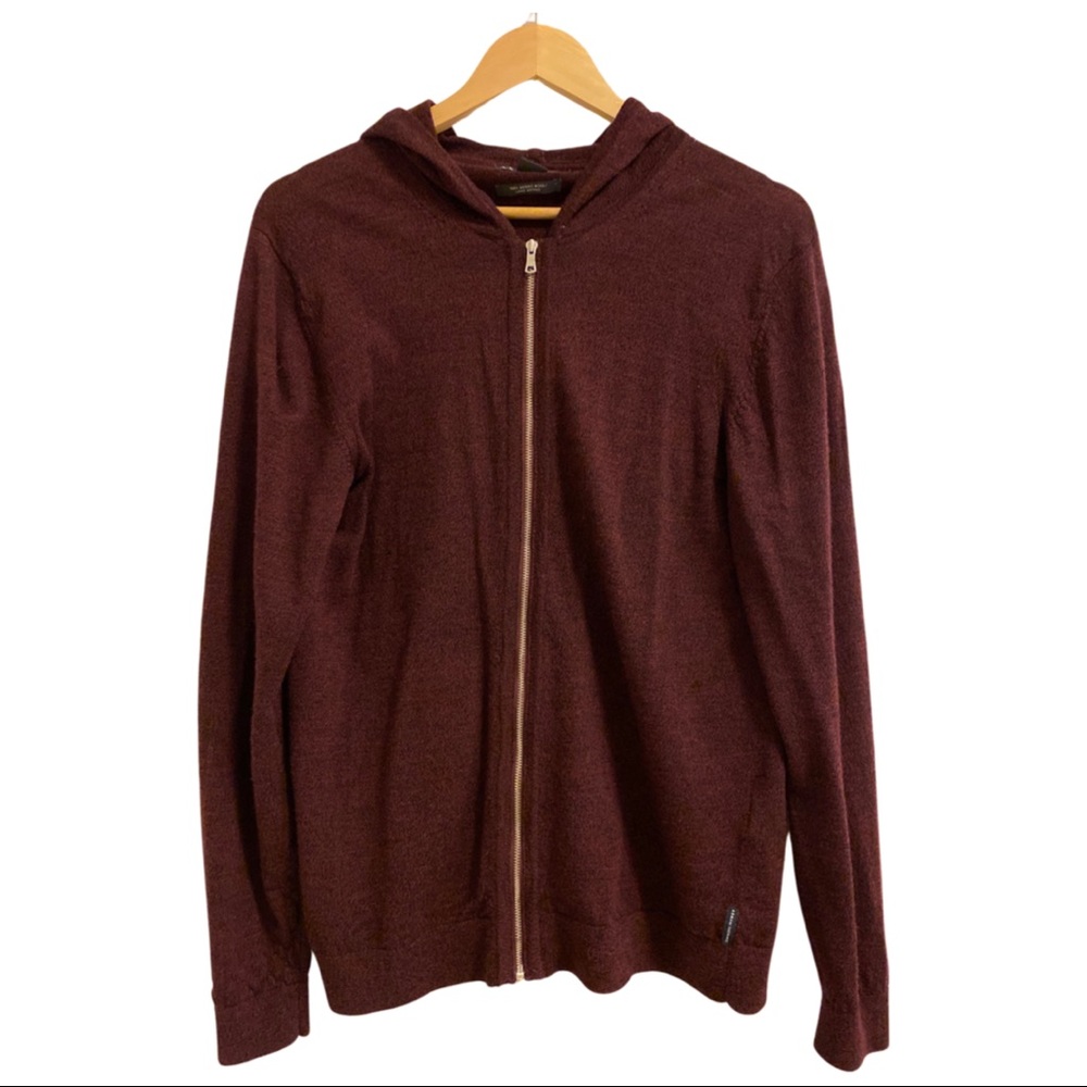 Armani Exchange light sweater zip up hoodie